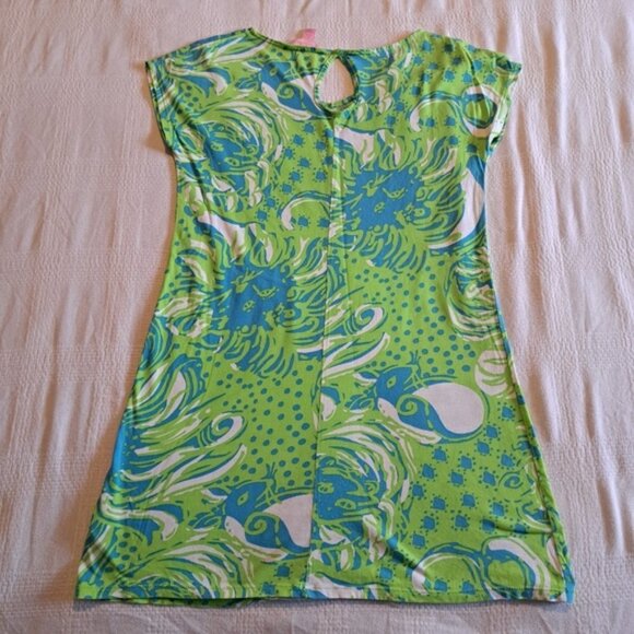 Lilly Pulitzer girls size Large tshirt dress - Picture 3 of 3